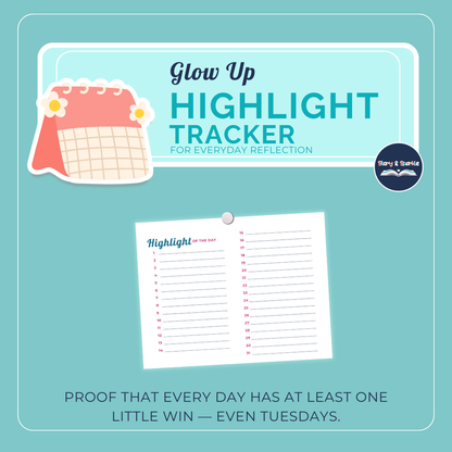 2026 Glow Up Planner Bundle + 2 Bonus Stickers