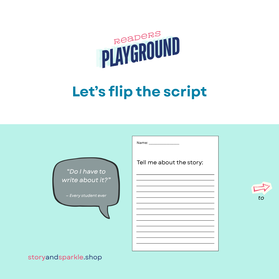 ✨ The Readers’ Playground – Reading Prompt Cards