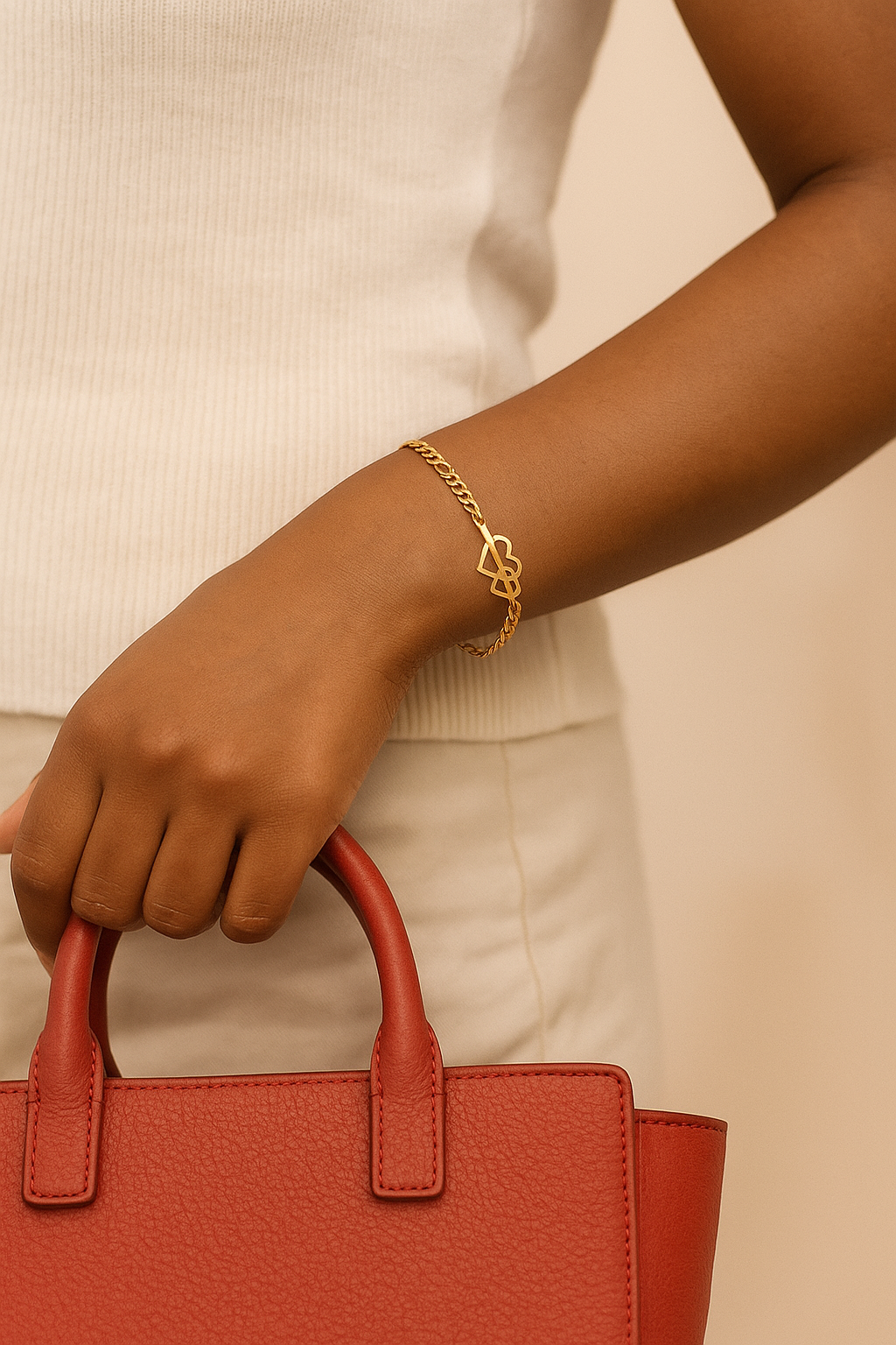 💛 Linked Hearts Bracelet