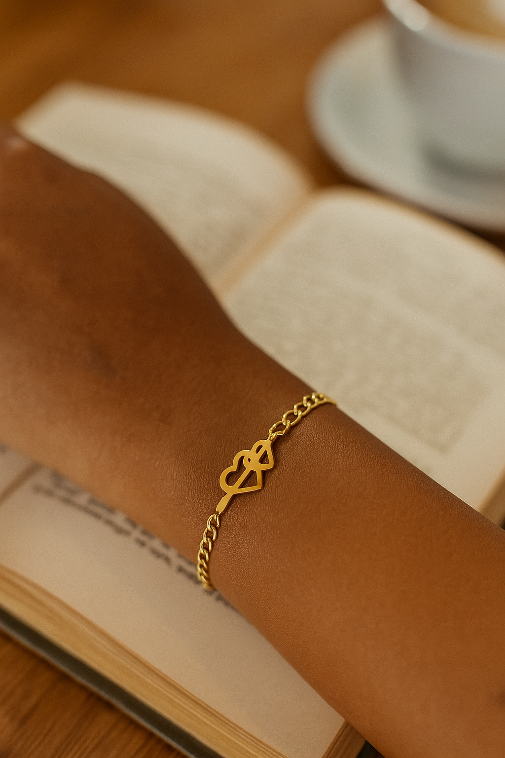 💛 Linked Hearts Bracelet