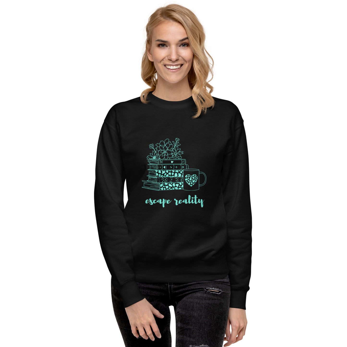 Escape Reality Sweatshirt — The Cozy Uniform for Every Book Lover