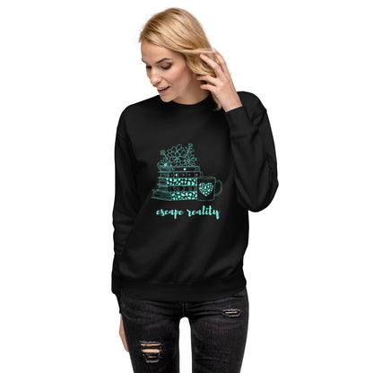 Escape Reality Sweatshirt — The Cozy Uniform for Every Book Lover