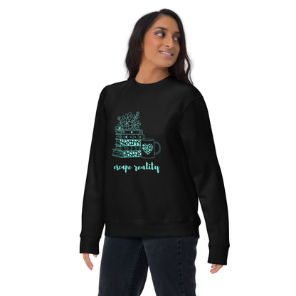 Escape Reality Sweatshirt — The Cozy Uniform for Every Book Lover