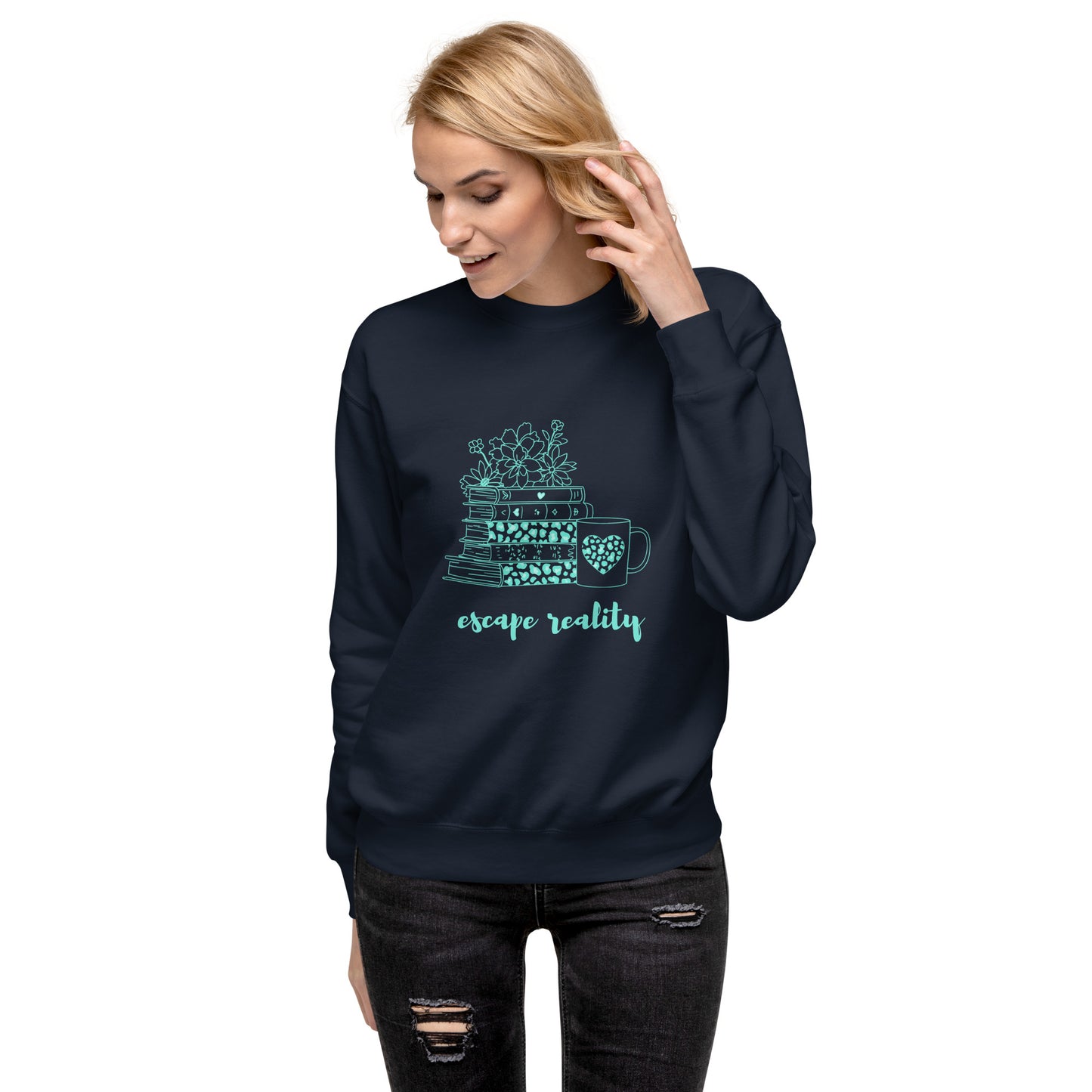 Escape Reality Sweatshirt — The Cozy Uniform for Every Book Lover